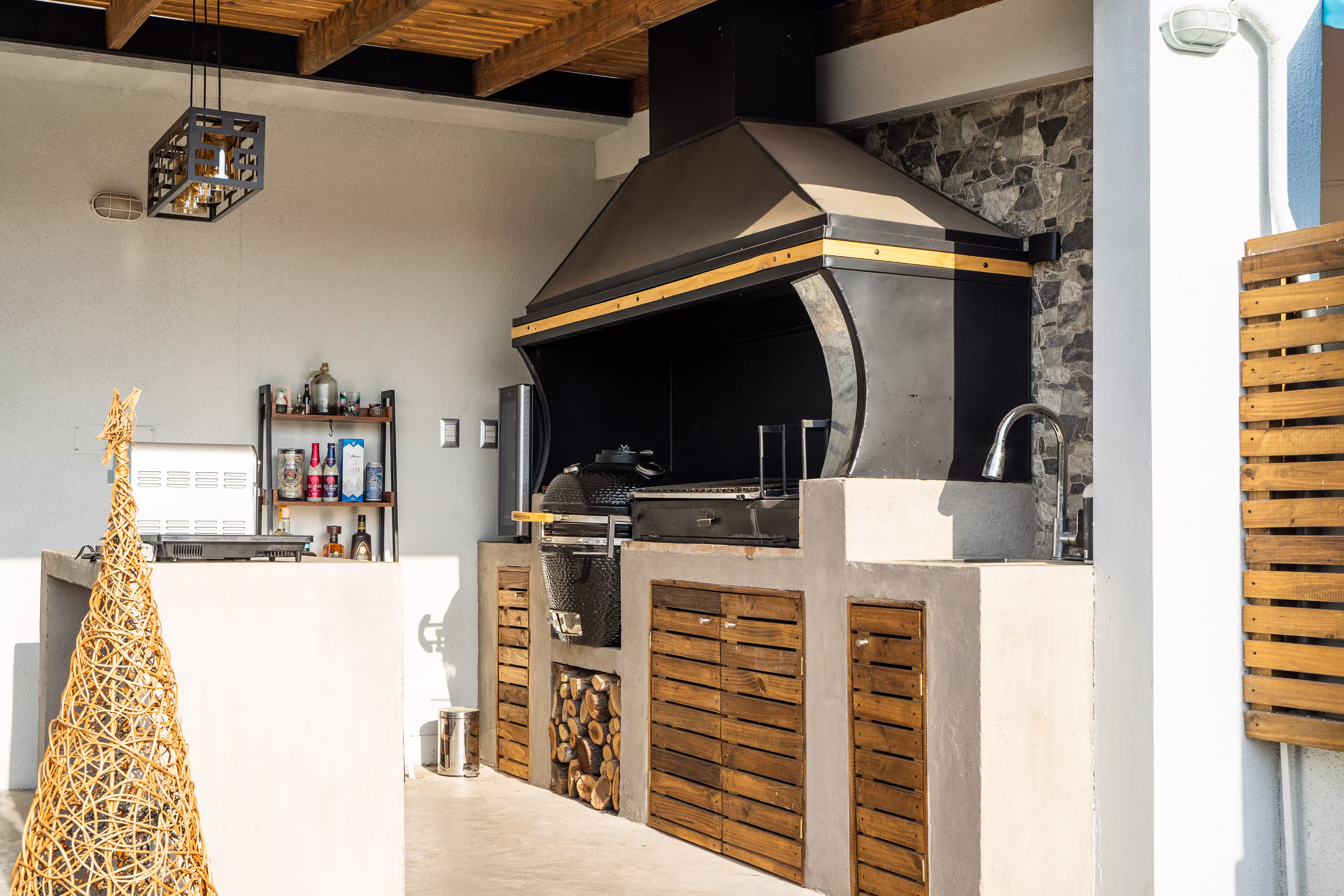 Quincho gourmet construido por R&S Constructora
